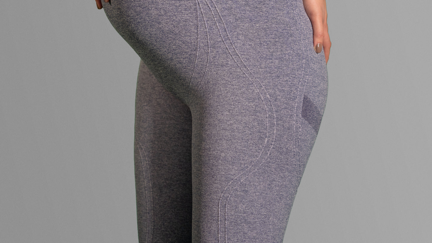 Calzas Maternal Active Mom Gris