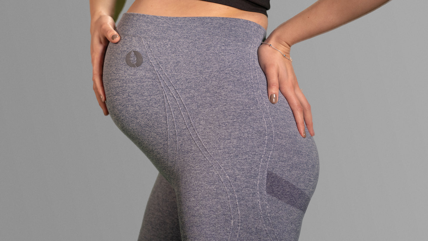 Calzas Maternal Active Mom Gris