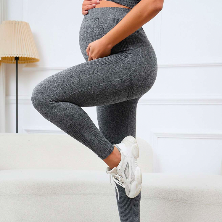 Calzas Maternal Active Mom Gris